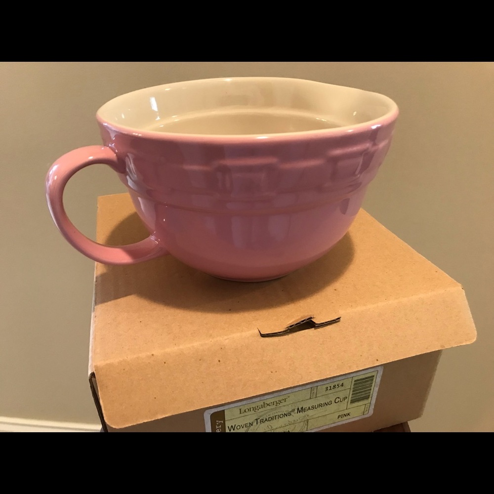 NEW. Longaberger Woven Traditions measuring bowl